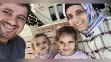 Samsun’daki heyelanda eşi ve 2 çocuğunu kaybeden kadın, taburcu oldu