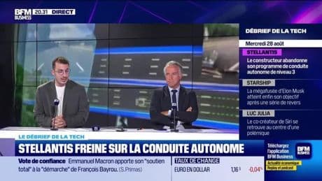 Stellantis freine sur la conduite autonome - 27/08