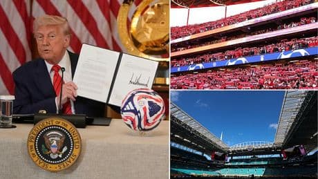Football fans DENIED entry into the United States for the Club World Cup - and lose £700 - amid Donald Trump crackdown