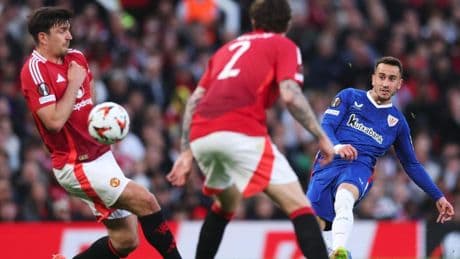 El intento fallido de remontada del Athletic