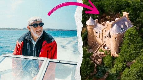 Dieter Hallervorden und das Luxusschloss des Komikers: "Wie ein König"
