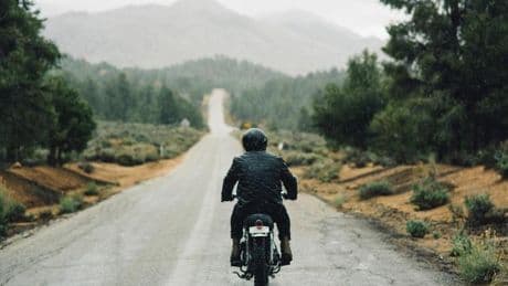 "Es gibt kein Zurück": Vorsicht, Mann mit Motorrad