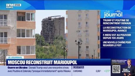 Trois ans après la prise de Marioupol, la reconstruction de la ville par Moscou avance
