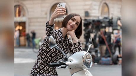 Fünfte Staffel von "Emily in Paris": Lily Collins feiert Drehschluss
