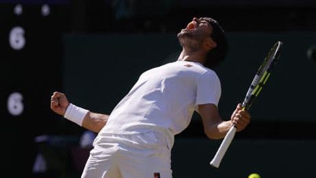 Tennis: Carlos Alcaraz erreicht drittes Wimbledon-Finale in Serie