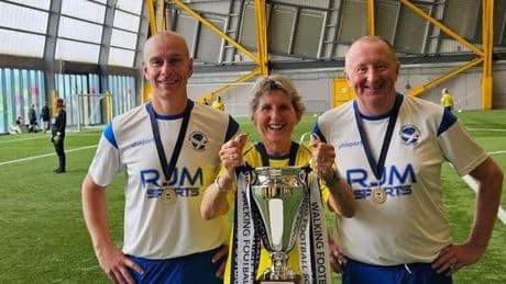 Dumfries and Galloway players enjoy national walking football success