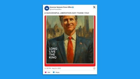 Newsom mocks Trump's social media in a flurry of redistricting posts