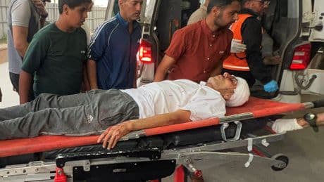Israel Bombards Gaza Seeking to Kill Top Hamas Leader, Officials Say