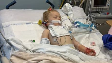 An Oklahoma toddler fights for her life after contracting multiple strains of E. coli after swimming at Keystone Lake
