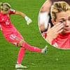 Sweden's goalkeeper delivers x-rated verdict on penalty shoot-out defeat by England - after she blazed spot-kick that would have won the game over the bar