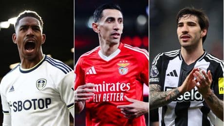 La Fiscalía de Milán investiga a doce jugadores por apuestas ilegales: Tonali, Di María y Junior Firpo son investigados