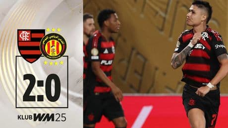 Bei Flamengo-Sieg - Hier legt ein Europameister zum 2:0 auf