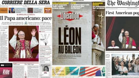 Un papa por la “paz” contrario a los abusos (pese a los bulos): la reacción de la prensa internacional a la elección de León XIV