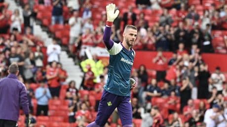 De Gea vuelve a Old Trafford como una leyenda