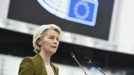 Von der Leyen dice que la presencia de drones rusos en el espacio aéreo rumano es una "violación flagrante"