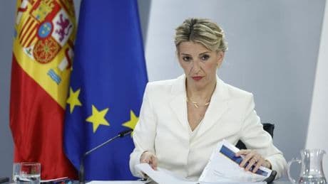 Yolanda Díaz descarta salir del Gobierno por el aumento del gasto militar