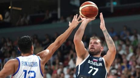 Bei der EM jetzt gegen uns - 42 Punkte! Mega-Star Doncic läuft für Deutschland heiß