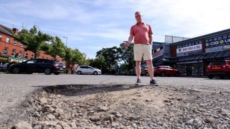 Car park with 'surface of moon' at shopping site forcing people to 'go elsewhere'