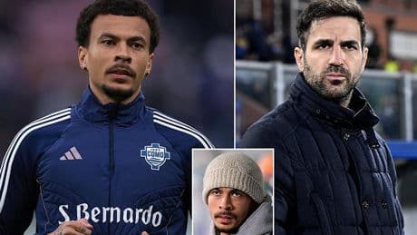 Dele Alli 'looking for a new club' after being banished from Como squad by Cesc Fabregas - amid claims former Tottenham star was 'considering retirement'