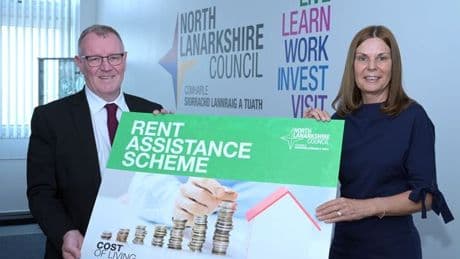 North Lanarkshire Council’s Rent Assistance Fund continuing to be vital safety net for tenants