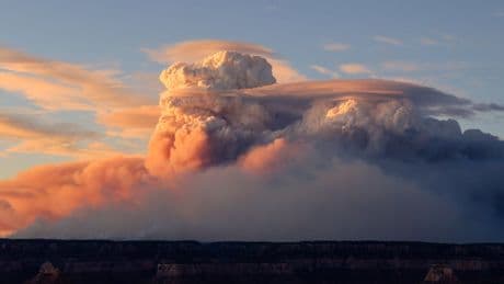 'Fire clouds' over Arizona and Utah wildfires are creating their own erratic climate