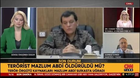 CNN Türk’ün ‘Mazlum Abdi öldürüldü’ iddiası tepki çekti