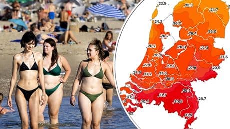 Hitteplan van kracht: hier wordt het het heetst