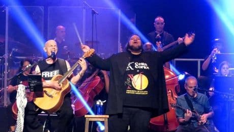 Celtas Cortos cerrando su gira sinfónica en el Euskalduna