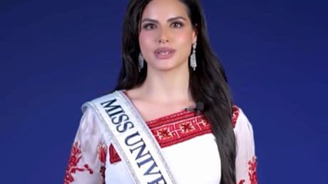 Palestina participa por primera vez en Miss Universo con la activista y psicóloga Nadeen Ayoub