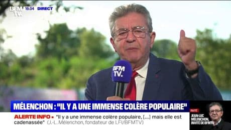 François Bayrou "fait une politique de classe", estime Jean-Luc Mélenchon