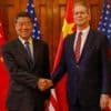 US-China trade talks set for day two as TikTok deadline looms