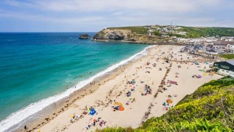 Swimmer, 50, dies after being pulled from sea in Cornwall
