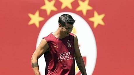 Galatasaray'dan Alvaro Morata paylaşımı! "Yıldızların altında"