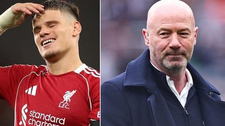 Match of the Day suffers major blunder as Alan Shearer blasts Milos Kerkez for Bournemouth goal - despite Liverpool left back being subbed off FOUR minutes earlier
