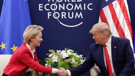 Zollstreit: Trump und von der Leyen treffen sich zu Zollverhandlungen