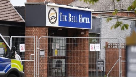 Two more men charged after protest outside migrant hotel in Epping