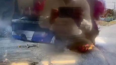 İETT yetmedi EGO'da cayır cayır yandı: O anlar kameraya yansıdı