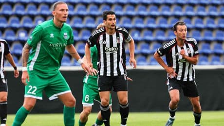 Beşiktaş hazırlık maçında Petrzalka'ya kaybetti