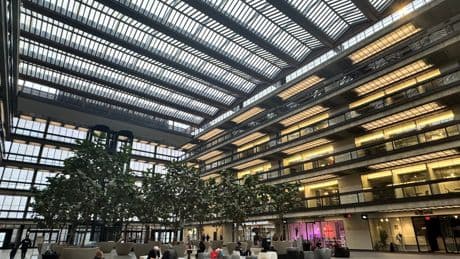 I visited the sprawling 'metroburb' where 'Severance' is filmed. It's a 2 million-square-foot town under one roof.