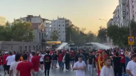 Göztepe - Fenerbahçe maçı öncesinde gerginlik yaşandı