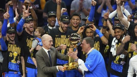 NBA hits 5 billion social views during Finals. OKC's Game 7 win draws top finals audience in 6 years