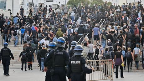‘Block Everything’ protesters clash with French police as more than 100 arrested in one morning