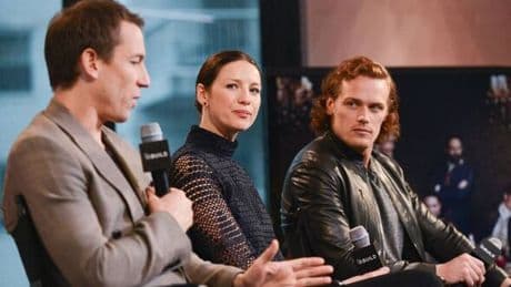 Outlander's Tobias Menzies supports Sam Heughan over 'horrific' scene pushback