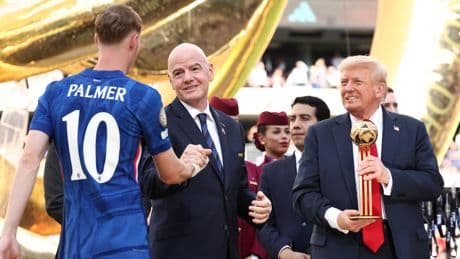 Coupe du monde des clubs : Trump, spectateur intéressé, applaudi et hué, à la finale entre le PSG et Chelsea