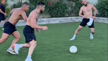 Ilia Topuria se deja querer por el Real Madrid: &quot;No digo nada, pero al equipo le hace falta un Matador&quot;