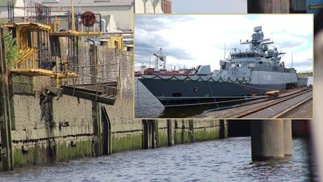 200 Mrd. für Rüstung, aber: - Wichtigster Marine-Hafen bröckelt