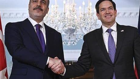 Dışişleri Bakanı Hakan Fidan, ABD'li mevkidaşı Rubio ile görüştü