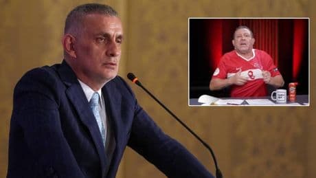 Nihat Kahveci, canlı yayında TFF Başkanı Hacıosmanoğlu'na isyan etti: Bak üzerimde ne var; biz karaktersiz miydik!