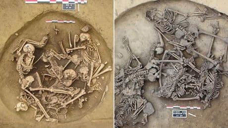 Gruesome pit of tortured warriors is uncovered in France after being laid undiscovered for 6,000 years