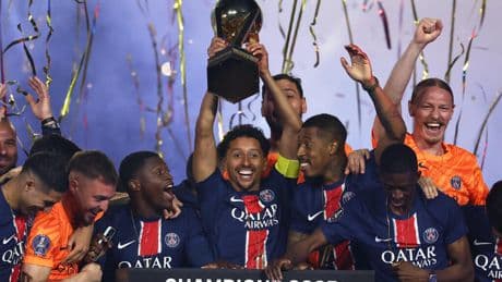 Ligue 1 champions PSG finish on a high with comeback win, Nice take Champions League place
